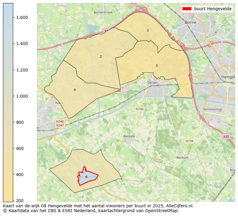 Afbeelding van de buurt Hengevelde op de kaart.