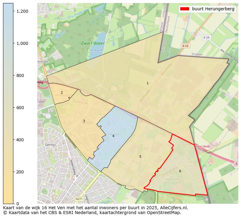Afbeelding van de buurt Herungerberg op de kaart.