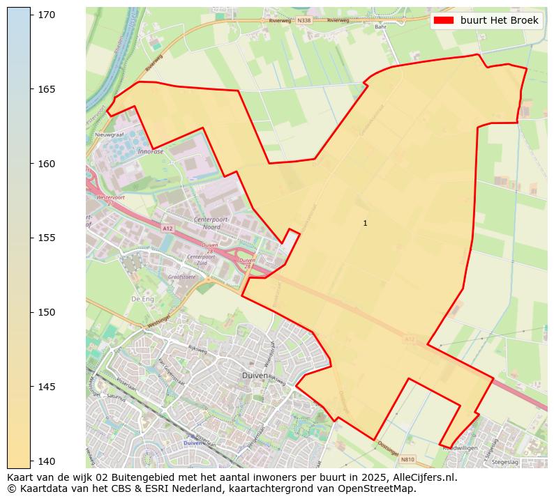 Afbeelding van de buurt Het Broek op de kaart.