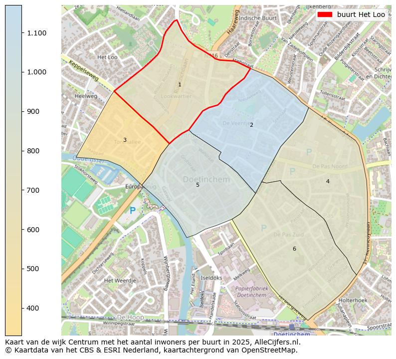 Afbeelding van de buurt Het Loo op de kaart.