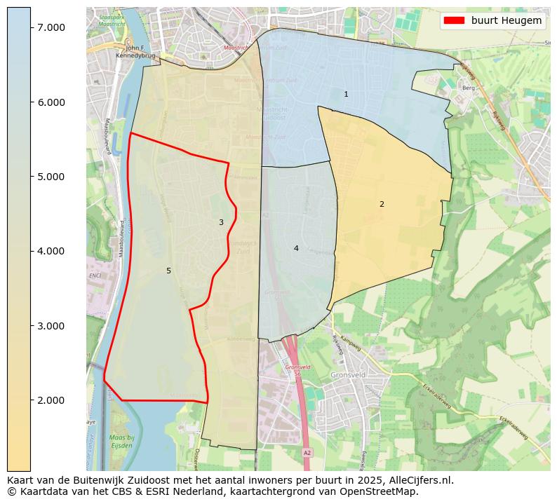 Afbeelding van de buurt Heugem op de kaart.