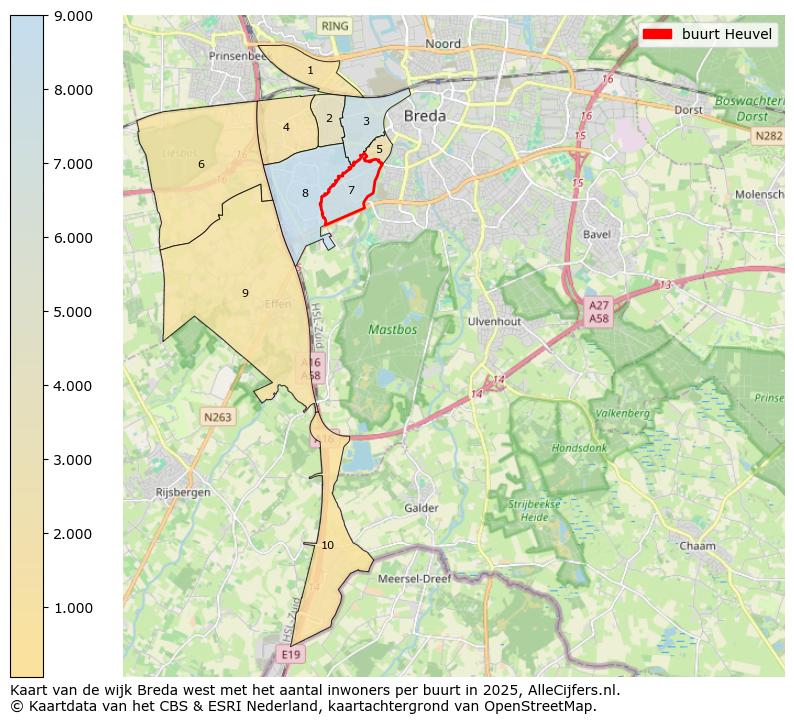 Afbeelding van de buurt Heuvel op de kaart.
