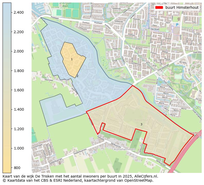 Afbeelding van de buurt Himsterhout op de kaart.