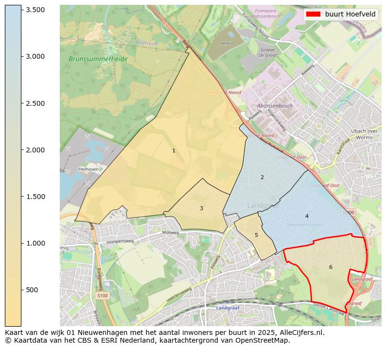 Afbeelding van de buurt Hoefveld op de kaart.