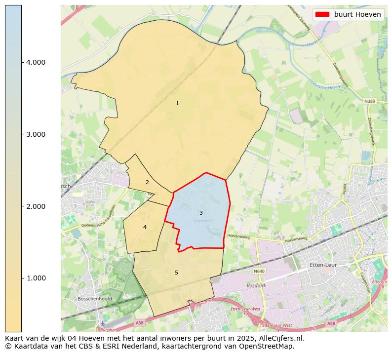 Afbeelding van de buurt Hoeven op de kaart.