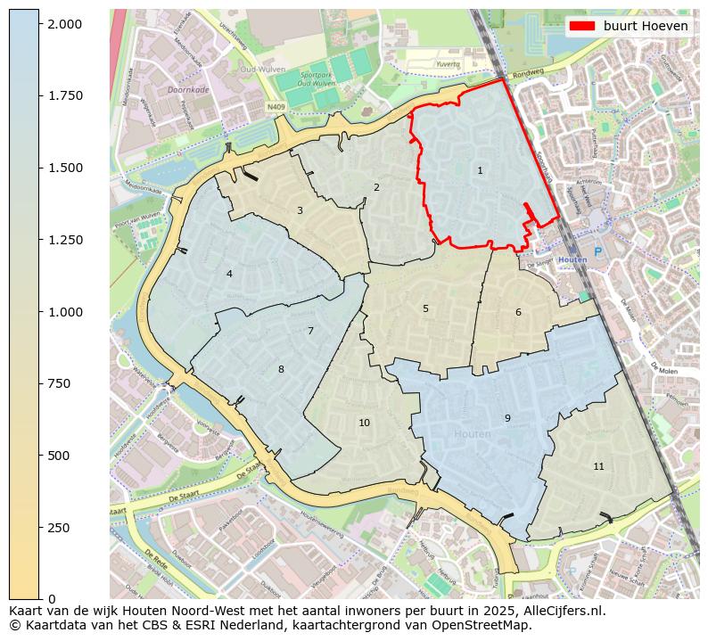 Afbeelding van de buurt Hoeven op de kaart.