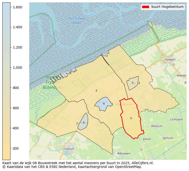 Afbeelding van de buurt Hogebeintum op de kaart.