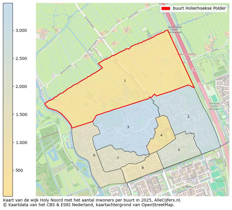 Afbeelding van de buurt Holierhoekse Polder op de kaart.