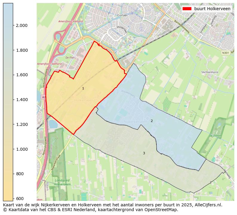 Afbeelding van de buurt Holkerveen op de kaart.