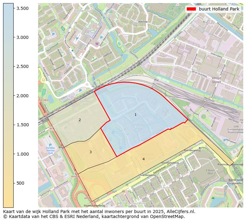 Afbeelding van de buurt Holland Park op de kaart.