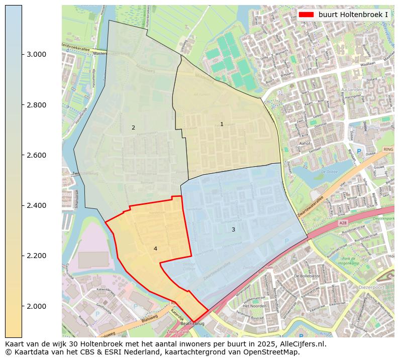 Afbeelding van de buurt Holtenbroek I op de kaart.