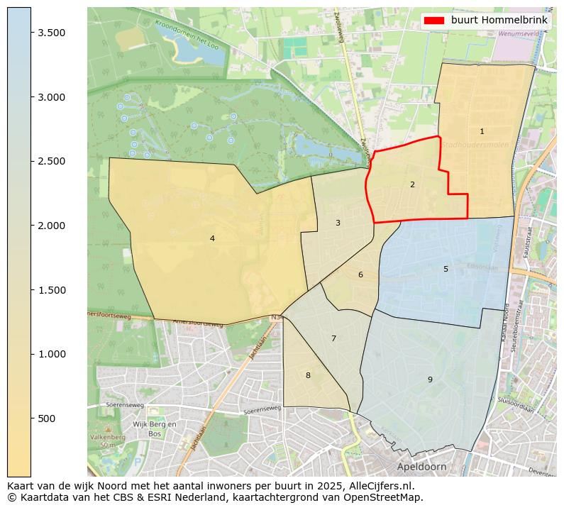 Afbeelding van de buurt Hommelbrink op de kaart.
