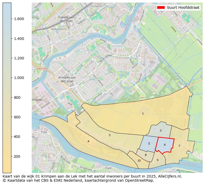 Afbeelding van de buurt Hoofdstraat op de kaart.