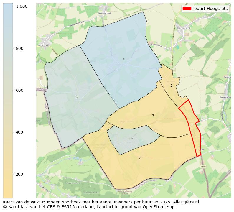 Afbeelding van de buurt Hoogcruts op de kaart.