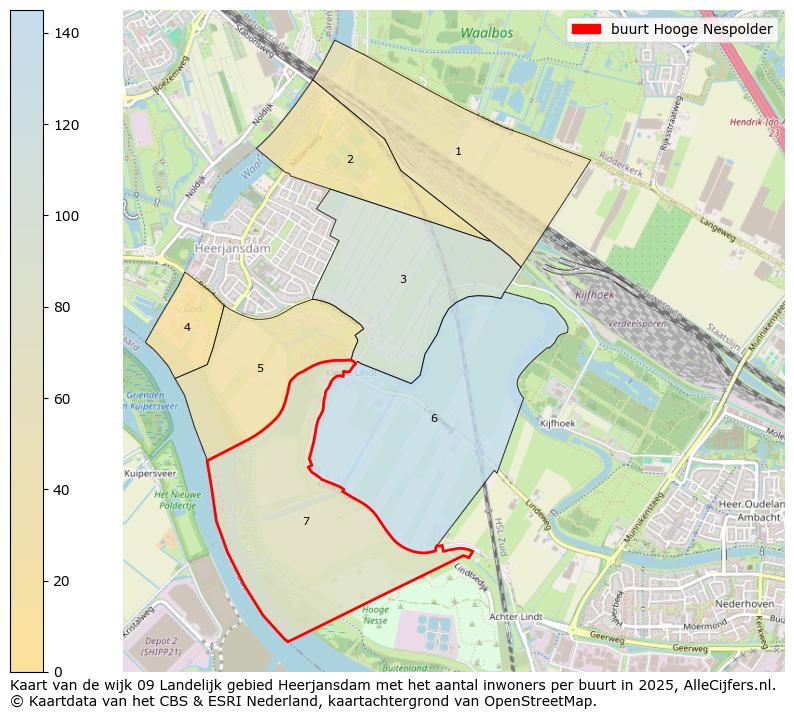 Afbeelding van de buurt Hooge Nespolder op de kaart.