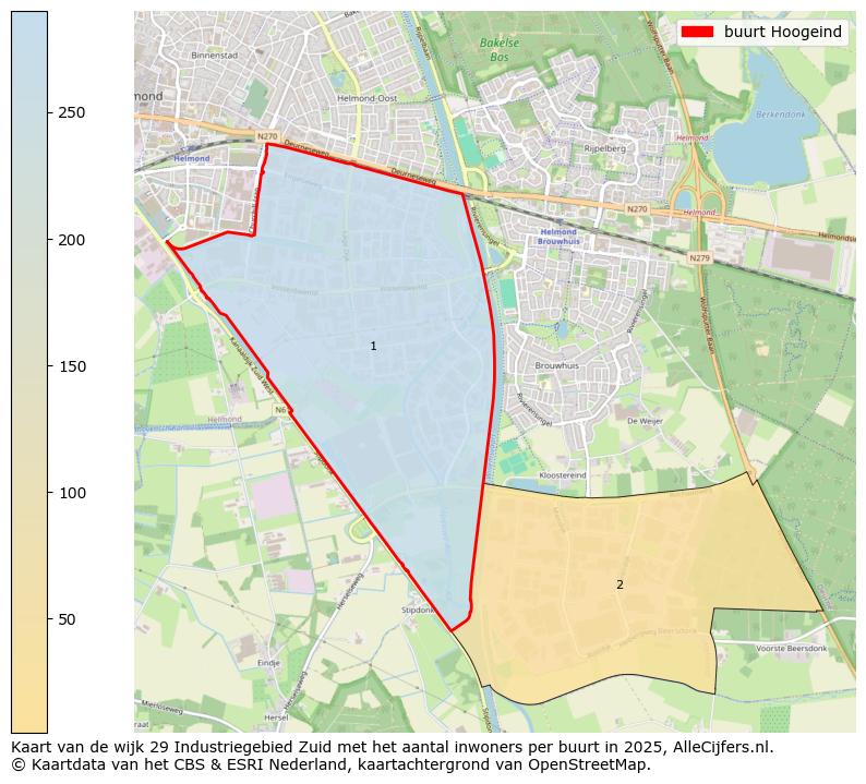 Afbeelding van de buurt Hoogeind op de kaart.
