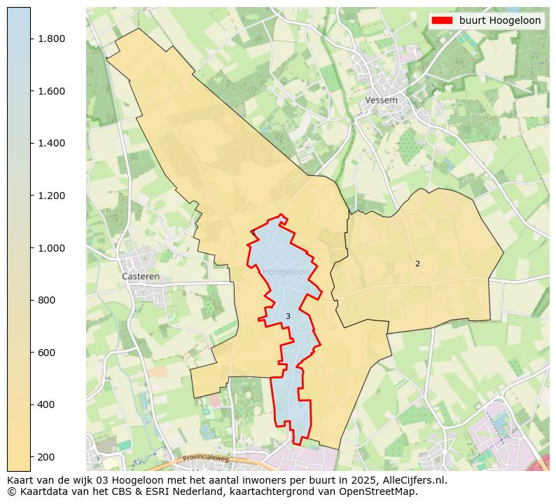Afbeelding van de buurt Hoogeloon op de kaart.