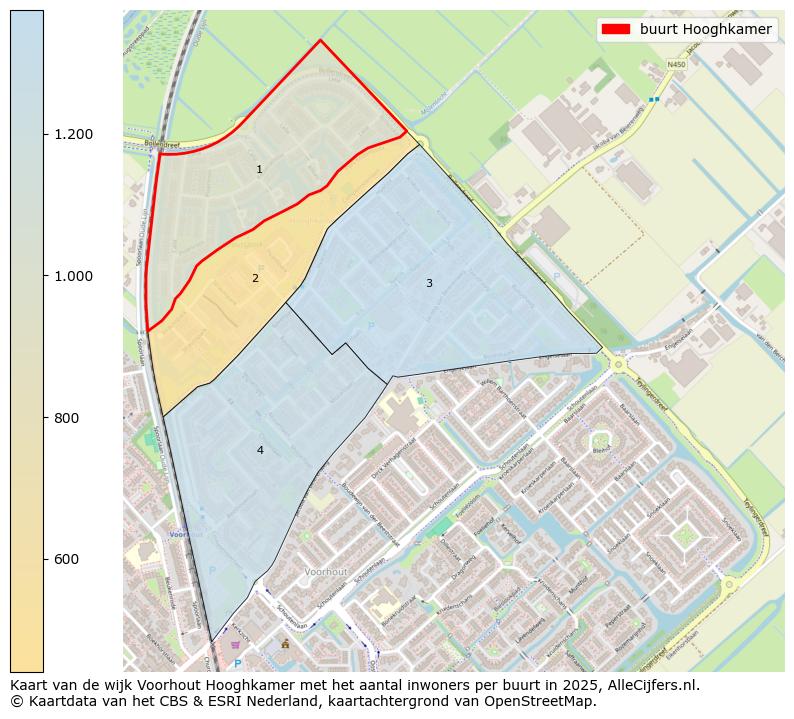 Afbeelding van de buurt Hooghkamer op de kaart.