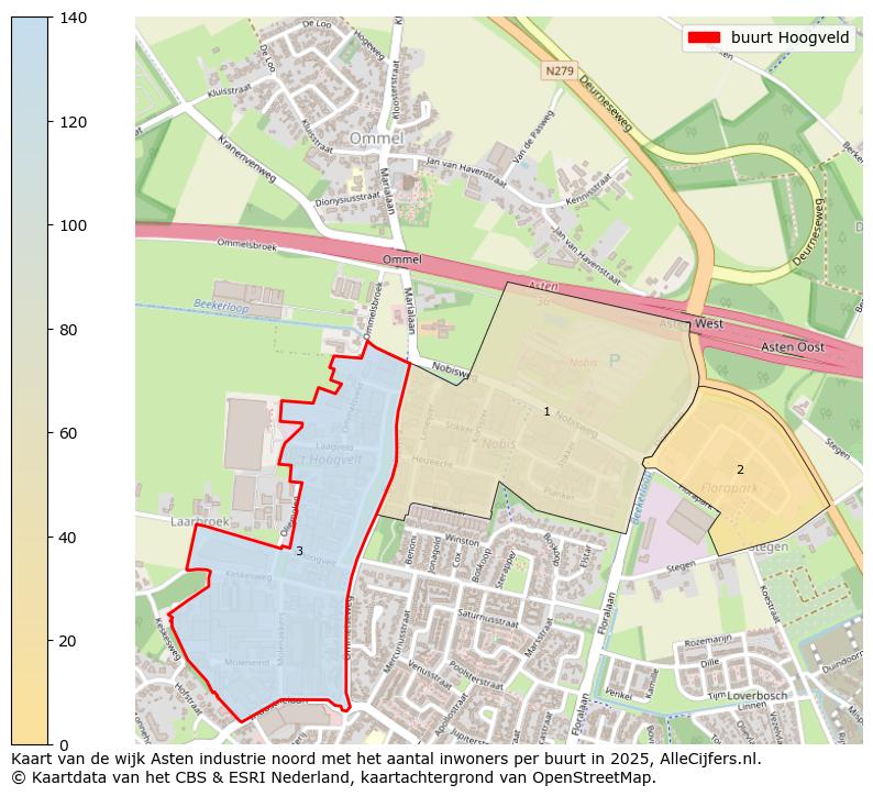 Afbeelding van de buurt Hoogveld op de kaart.