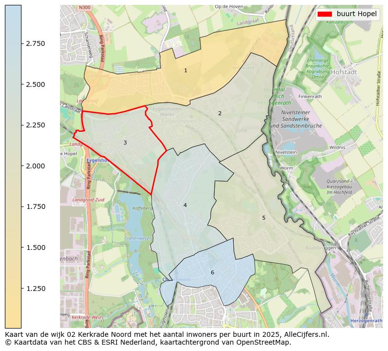 Afbeelding van de buurt Hopel op de kaart.