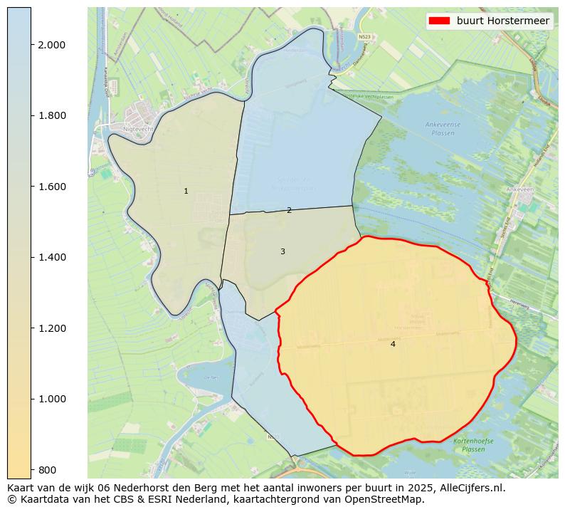 Afbeelding van de buurt Horstermeer op de kaart.