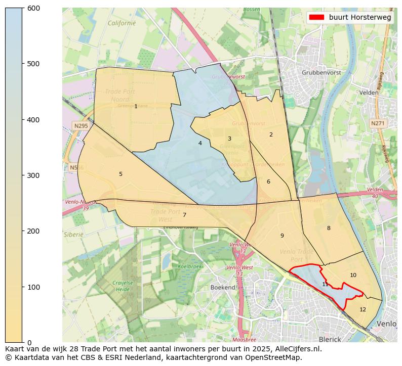 Afbeelding van de buurt Horsterweg op de kaart.