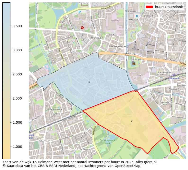 Afbeelding van de buurt Houtsdonk op de kaart.