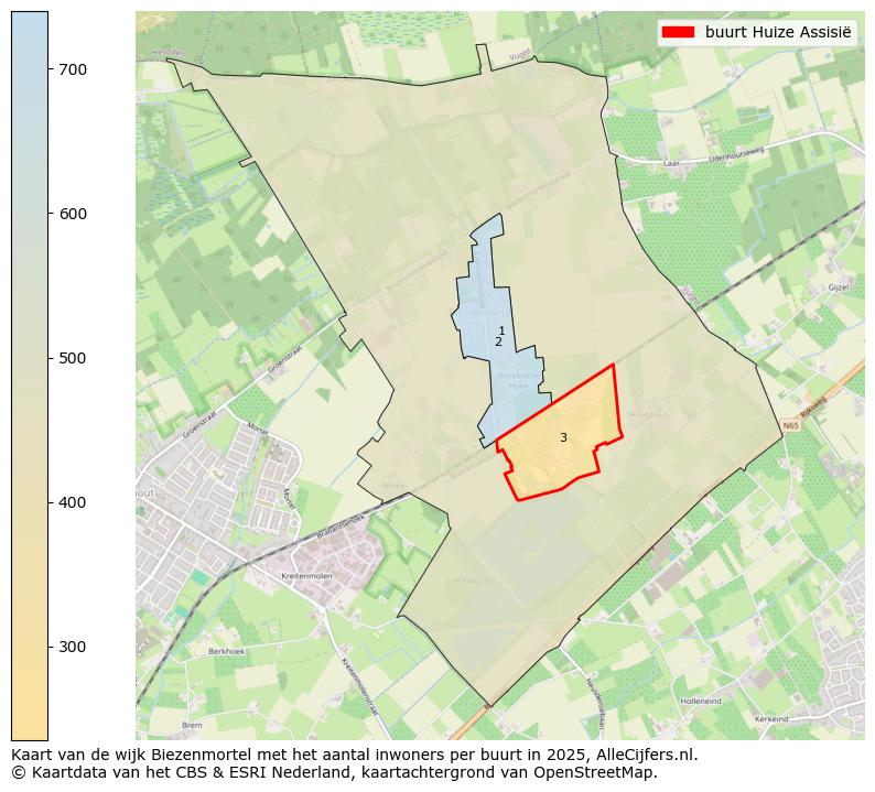 Afbeelding van de buurt Huize Assisië op de kaart.
