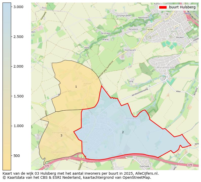 Afbeelding van de buurt Hulsberg op de kaart.