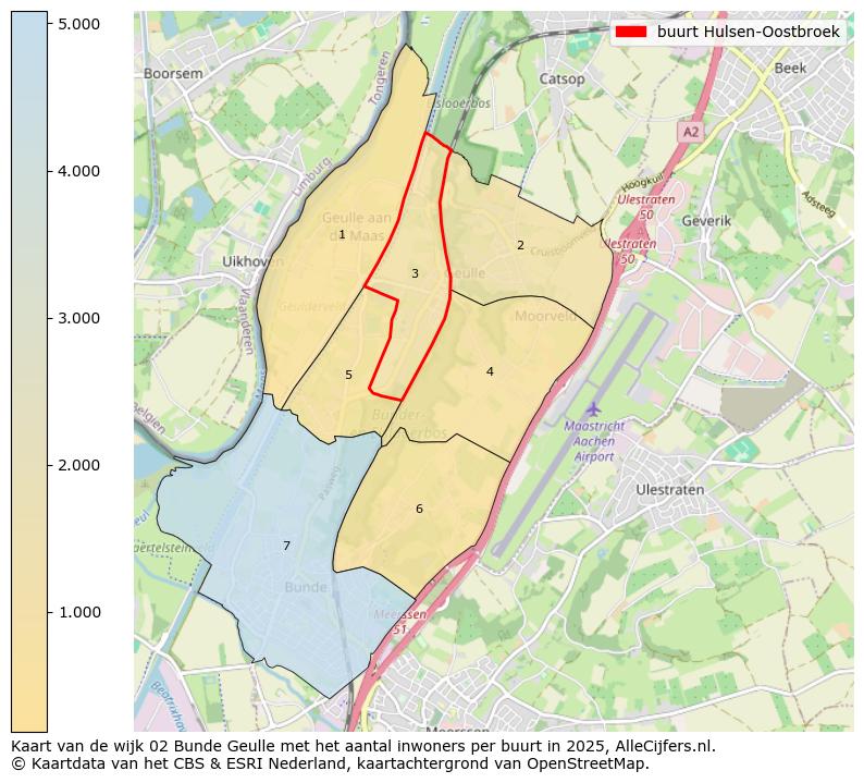 Afbeelding van de buurt Hulsen-Oostbroek op de kaart.