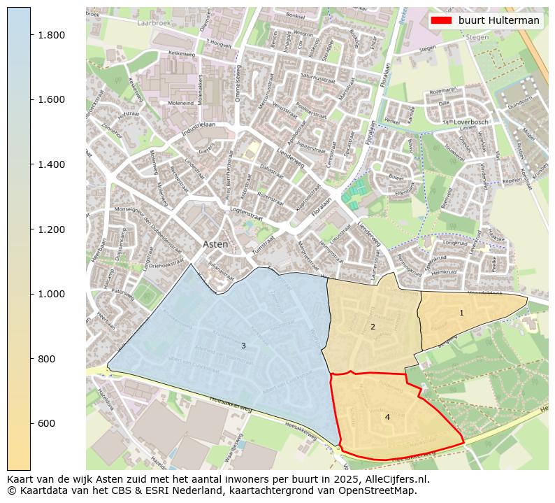 Afbeelding van de buurt Hulterman op de kaart.