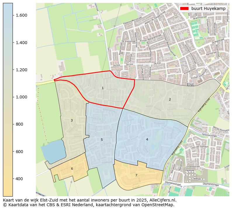 Afbeelding van de buurt Huyekamp op de kaart.