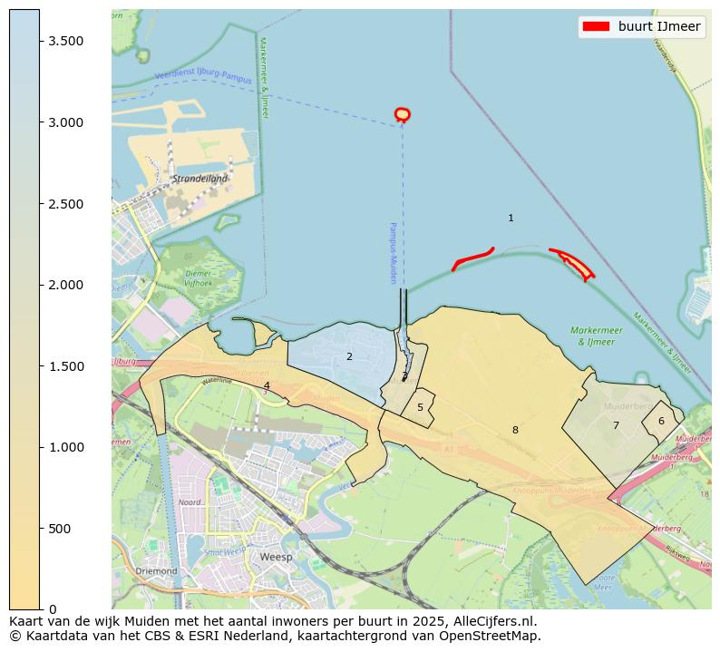 Afbeelding van de buurt IJmeer op de kaart.