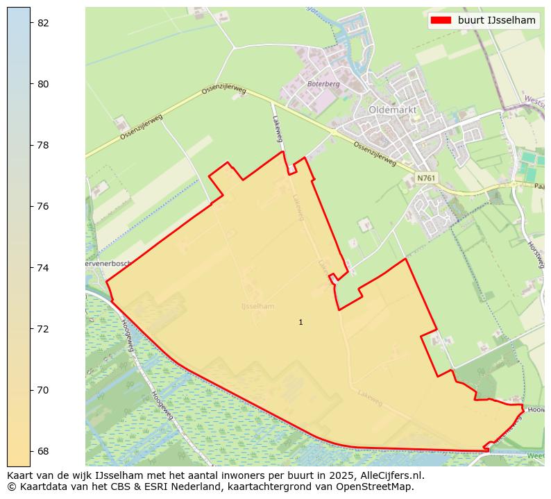 Afbeelding van de buurt IJsselham op de kaart.