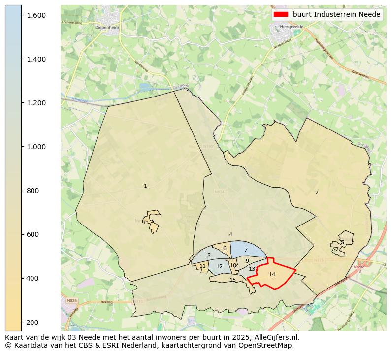 Afbeelding van de buurt Industerrein Neede op de kaart.