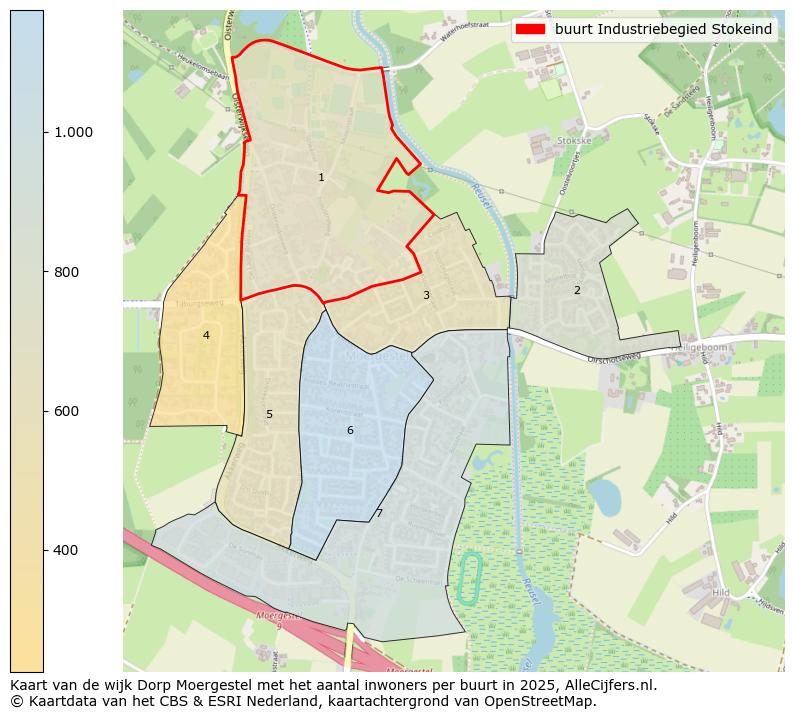 Afbeelding van de buurt Industriebegied Stokeind op de kaart.