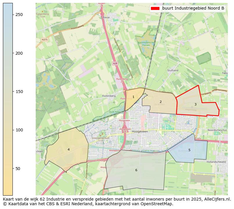 Afbeelding van de buurt Industriegebied Noord B op de kaart.