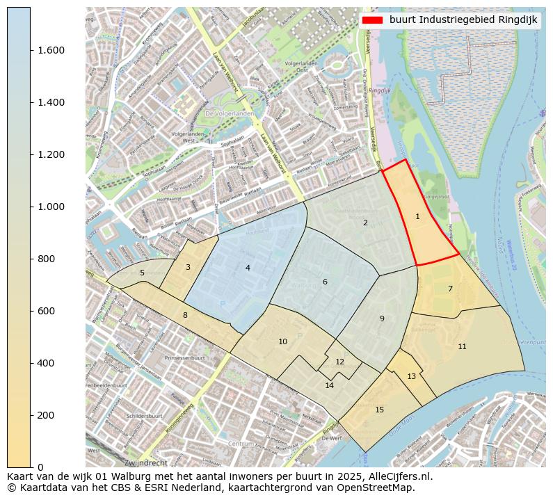 Afbeelding van de buurt Industriegebied Ringdijk op de kaart.