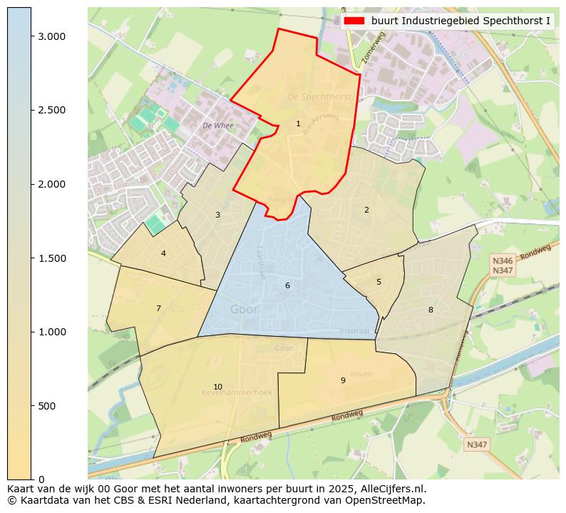 Afbeelding van de buurt Industriegebied Spechthorst I op de kaart.