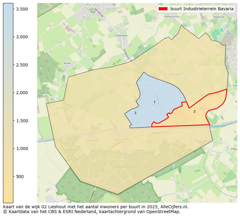 Afbeelding van de buurt Industrieterrein Bavaria op de kaart.