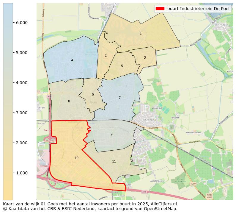 Afbeelding van de buurt Industrieterrein De Poel op de kaart.