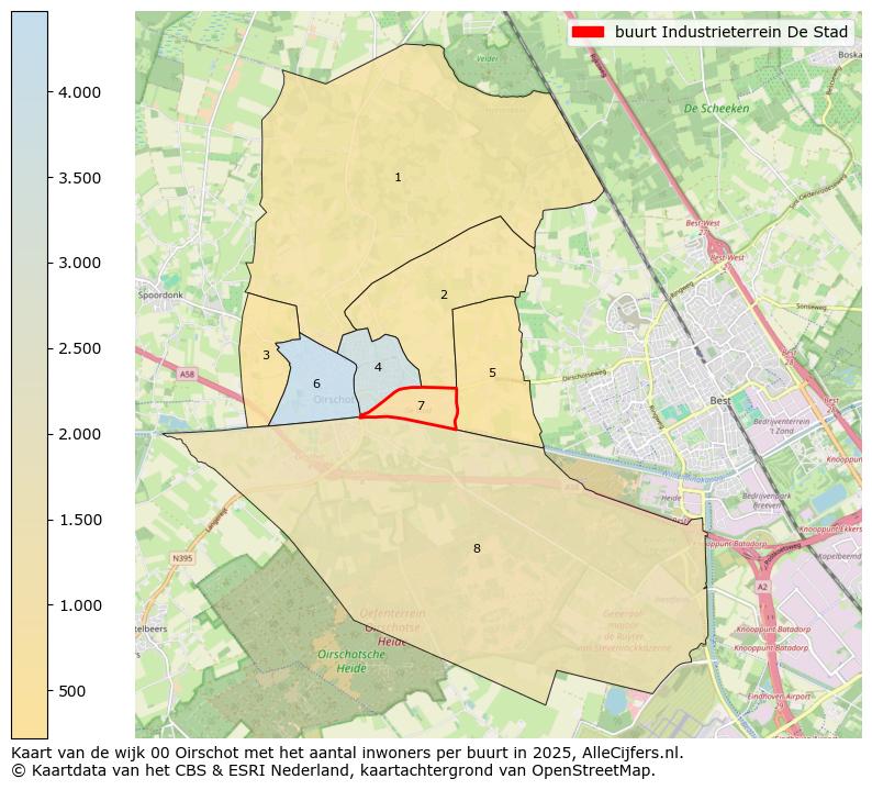 Afbeelding van de buurt Industrieterrein De Stad op de kaart.