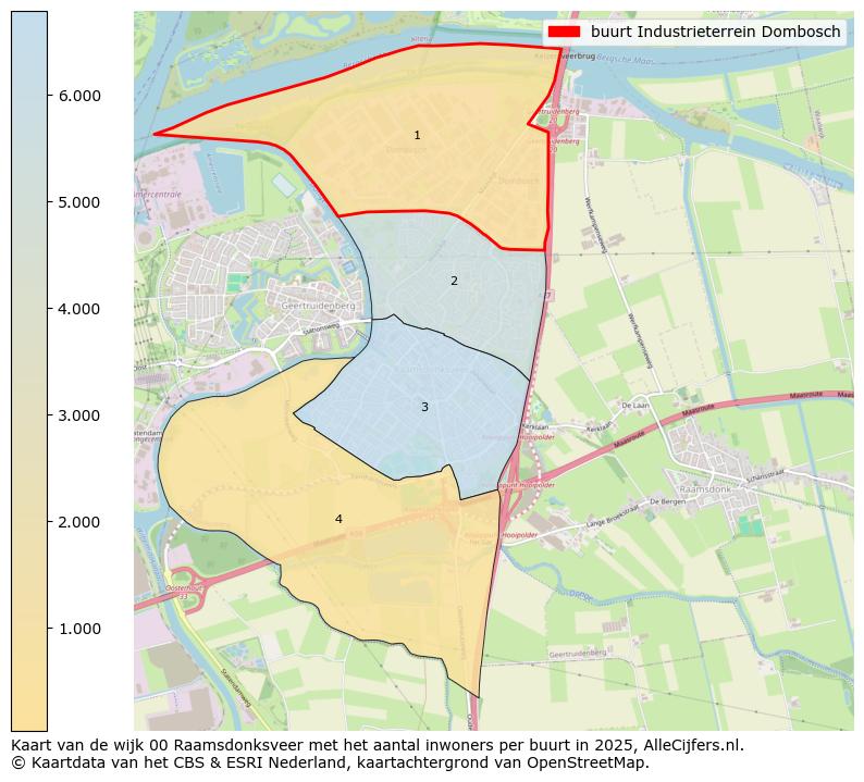 Afbeelding van de buurt Industrieterrein Dombosch op de kaart.
