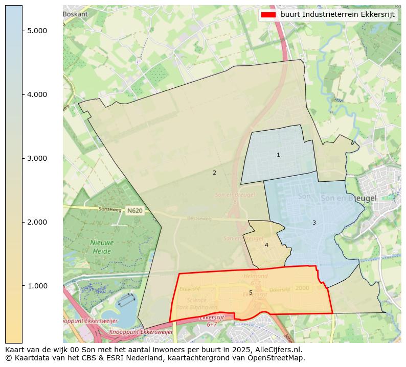 Afbeelding van de buurt Industrieterrein Ekkersrijt op de kaart.
