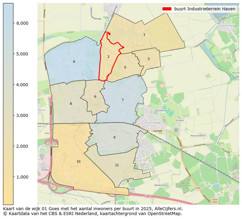 Afbeelding van de buurt Industrieterrein Haven op de kaart.
