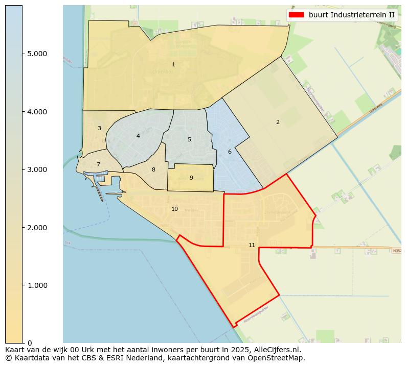 Afbeelding van de buurt Industrieterrein II op de kaart.
