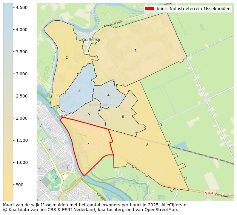 Afbeelding van de buurt Industrieterrein IJsselmuiden op de kaart.