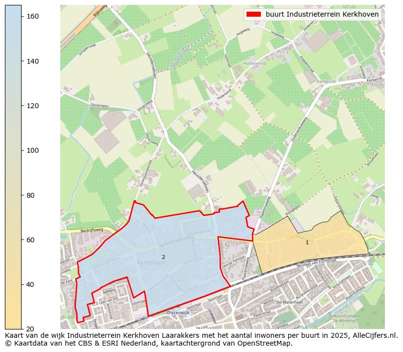Afbeelding van de buurt Industrieterrein Kerkhoven op de kaart.