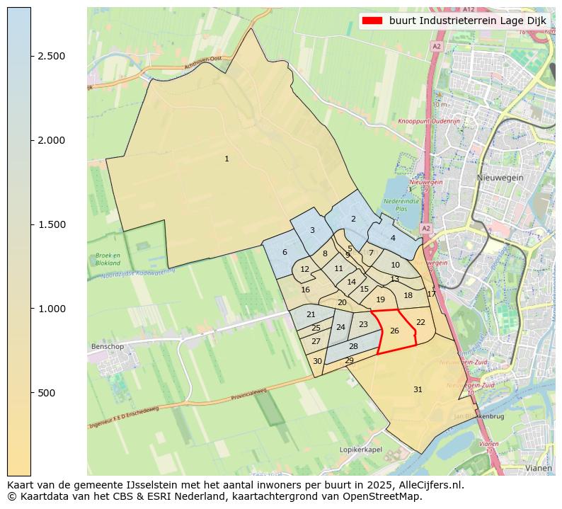Afbeelding van de buurt Industrieterrein Lage Dijk op de kaart.