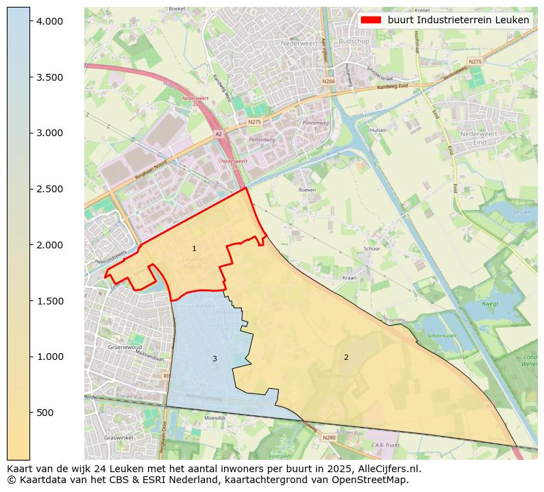 Afbeelding van de buurt Industrieterrein Leuken op de kaart.